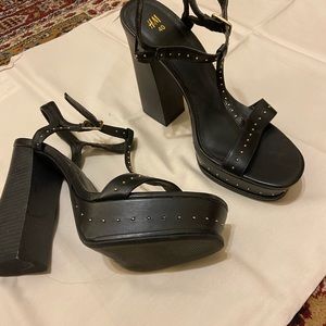 Brand new H&M studded heel with strap